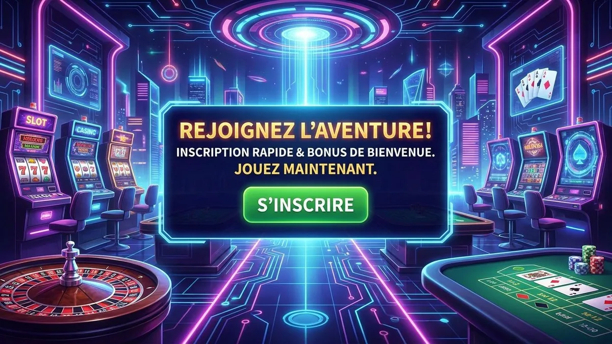 Inscription avec bonus